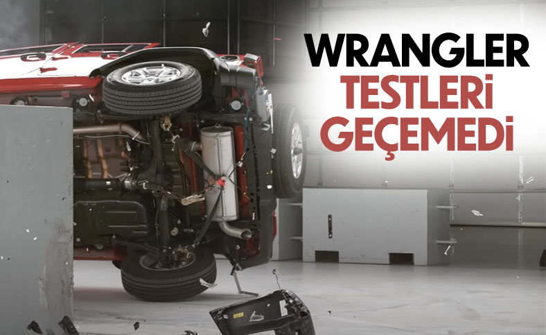 Jeep Wrangler, çarpışma testlerinde sınıfta kaldı