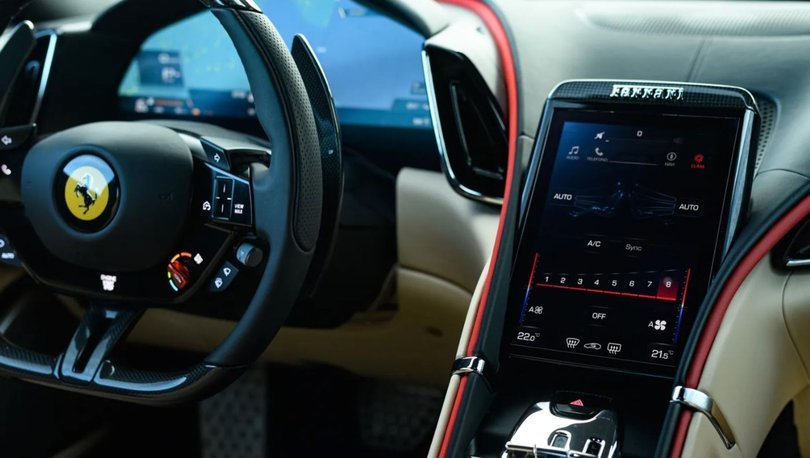 Ferrari'nin yeni modellerinde Samsung'un ekranları görev yapacak