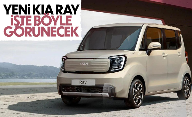 Makyajlı 2023 Kia Ray, yeni tasarımıyla geldi