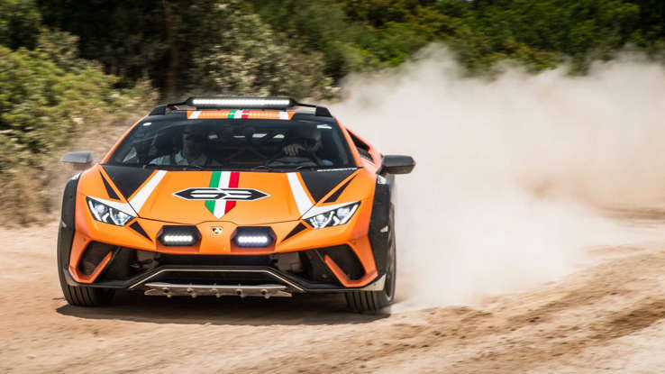 Lamborghini'den Huracan Sterrato Konsepti teaser'ları geldi