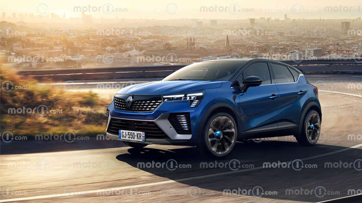 Renault Captur'un makyajlı versiyonu böyle mi görünecek?