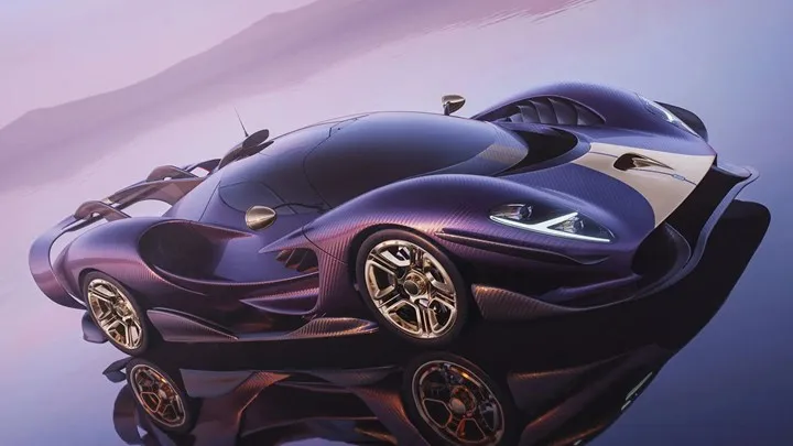 Atmosferik V12 motorlu hiper otomobil De Tomaso P900 tanıtıldı