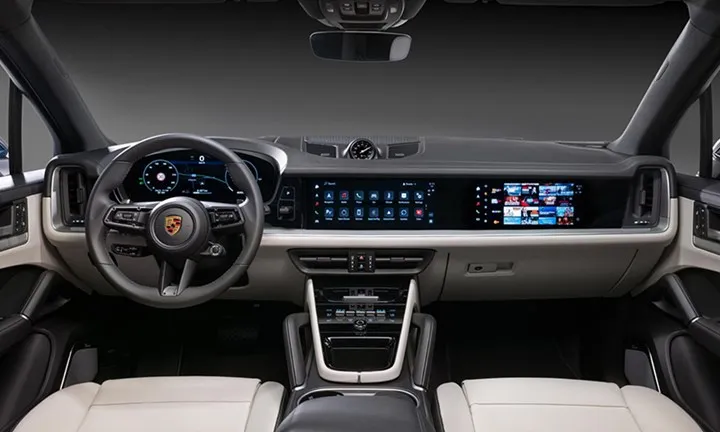 Yeni 2024 Porsche Cayenne'in iç mekânı ortaya çıktı