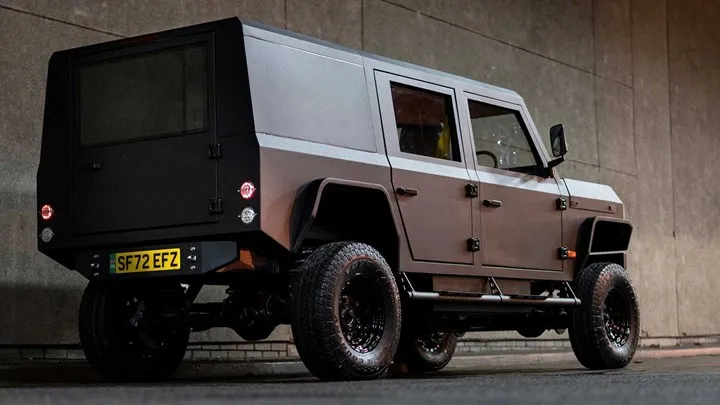 İskoç firmadan 375 beygirlik elektrikli 4x4 offroad aracı: Munro Mk_1