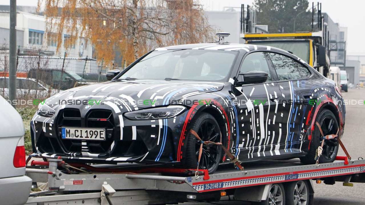 BMW M EV prototipi casuslarımız tarafından görüntülendi