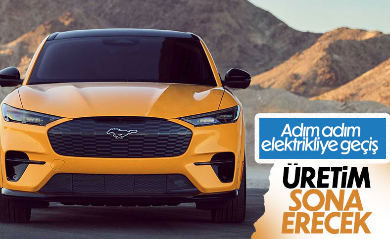 İçten yanmalı Ford Mustang yolun sonuna geldi