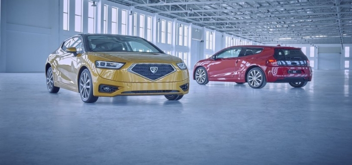KKTC'nin yerli otomobili 'GÜNSEL' Türkiye'ye geliyor