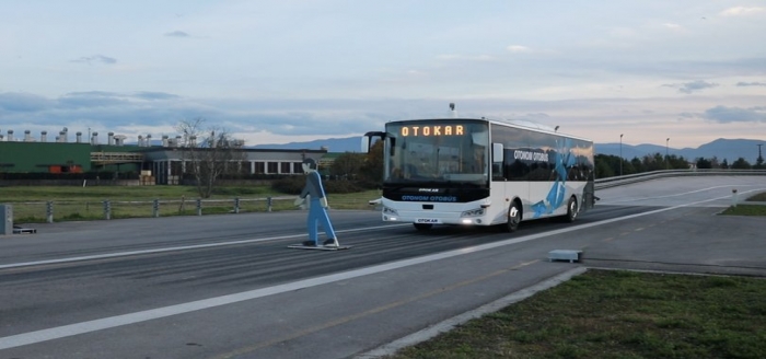 Yerli otonom otobüsün ikinci aşama testleri tamamlandı