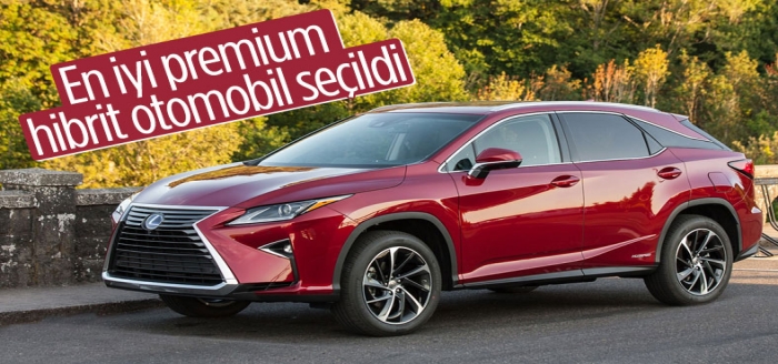 Lexus RX, en iyi premium hibrit otomobil seçildi