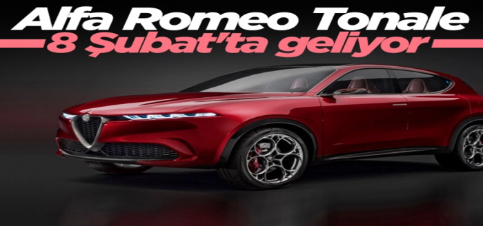 Türkiye'ye de gelecek Alfa Romeo Tonale, 8 Şubat'ta tanıtılacak