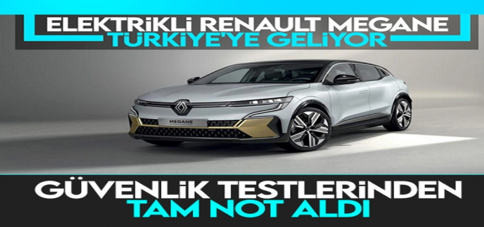 Elektrikli Renault Megane, Euro NCAP'ten 5 yıldız aldı