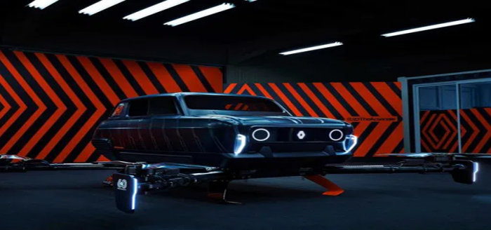 Renault'un '4L' modeli hava aracı olarak yeniden tasarlandı