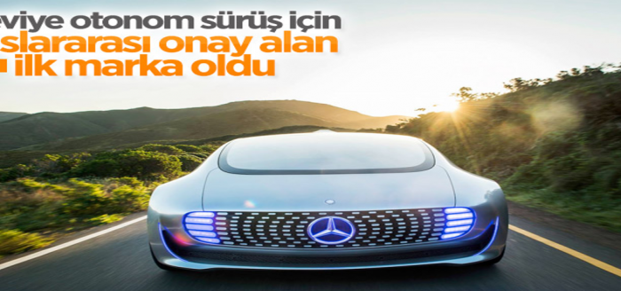 Mercedes, 3. seviye otonom sürüş için onay aldı