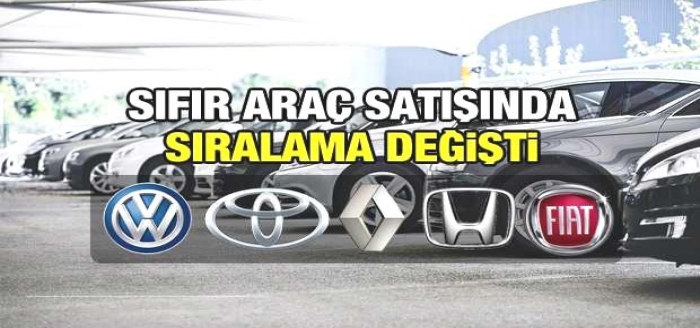 Sıfır araç satışında sıralama değişti! Fiat, Toyota, Renault, Honda, Volkswagen fiyatları rekabeti kızıştırdı