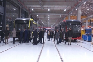Bakan Varank yerli elektrikli otobüsü test etti!