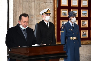 ARLOD YÖNETİMİN’DEN ANITKABİR’E ZİYARET