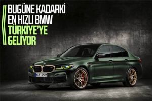 Bugüne kadarki en hızlı BMW olan M5 CS, Türkiye'ye geliyor