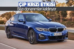BMW, çip krizi nedeniyle araçlarındaki bazı donanımları kaldırıyor