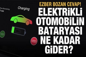 Elektrikli otomobilin bataryası ne kadar gider? Ezber bozan cevap