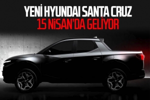 2021 Hyundai Santa Cruz 15 Nisan'da tanıtılacak