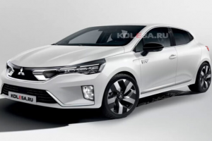 Türkiye’de üretilecek olan yeni Mitsubishi Colt çizimi!