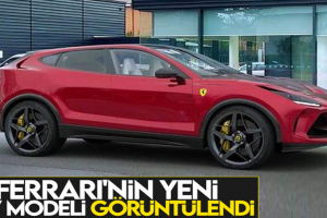 Ferrari, yeni SUV modelini ilk defa gösterdi