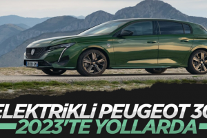 Elektrikli Peugeot e-308, 2023'te geliyor