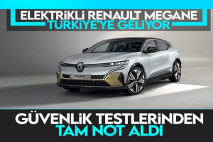 Elektrikli Renault Megane, Euro NCAP'ten 5 yıldız aldı