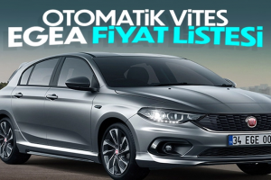 Otomatik vites Fiat Egea fiyat listesi