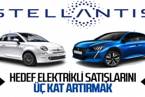 Stellantis'in hedefi elektrikli araç satışlarını üçe katlamak