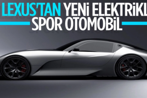 Lexus yeni elektrikli spor otomobilini paylaştı