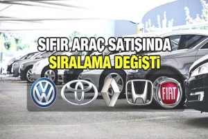 Sıfır araç satışında sıralama değişti! Fiat, Toyota, Renault, Honda, Volkswagen fiyatları rekabeti kızıştırdı