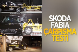 Skoda Fabia Euro NCAP çarpışma testi