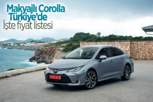 Makyajlı Toyota Corolla Türkiye'de: İşte fiyatı ve özellikleri