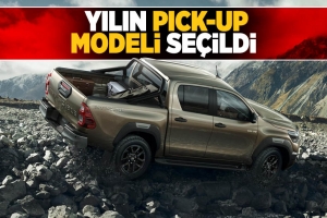 Toyota Hilux, yılın pick-up modeli seçildi