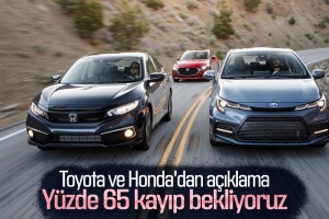 Toyota ve Honda yüzde 65 kâr kaybı bekliyor