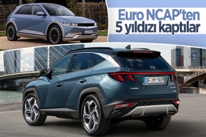 Hyundai Tucson ve Ioniq 5, Euro NCAP'ten 5 yıldız aldı