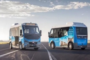 Yerli elektrikli minibüs Avrupa yollarına çıktı