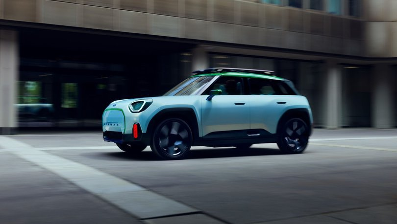 MINI'nin ilk elektrikli crossover modeli ortaya çıktı