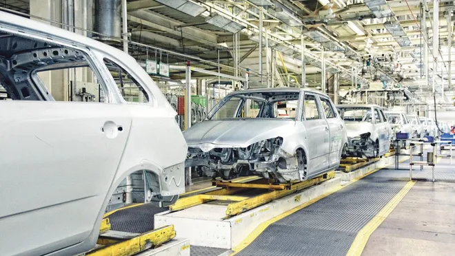 Otomotiv üretimi Mayıs'ta yüzde 31.8 arttı