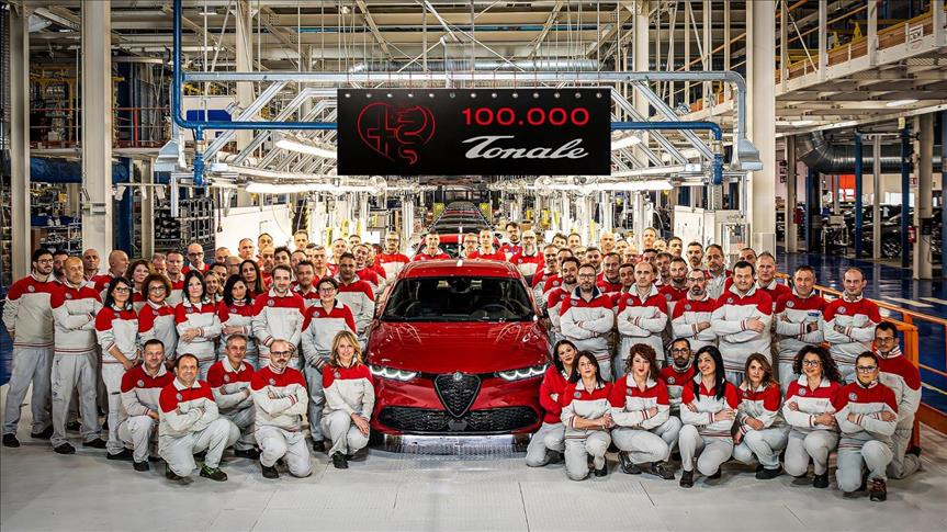 Alfa Romeo, 100 bininci Tonale modelini üretti