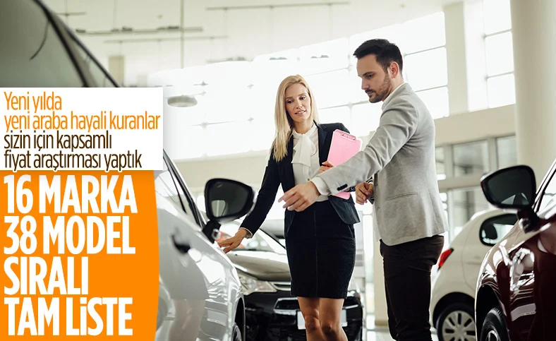Türkiye'de satılan en ucuz sıfır otomobiller: 2023 güncel fiyat listesi