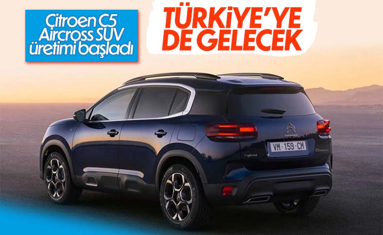 Yeni Citroen C5 Aircross SUV üretimi başladı