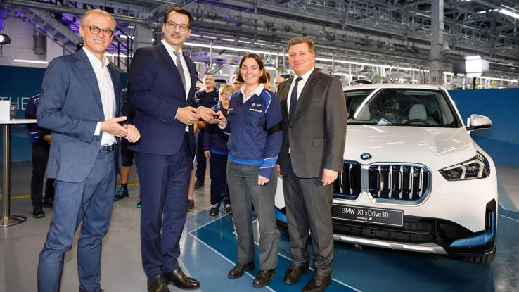 BMW, iX1'in üretimine başladığını duyurdu