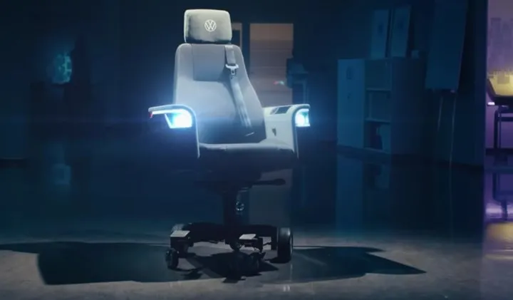 Volkswagen’den ilginç elektrikli ofis koltuğu