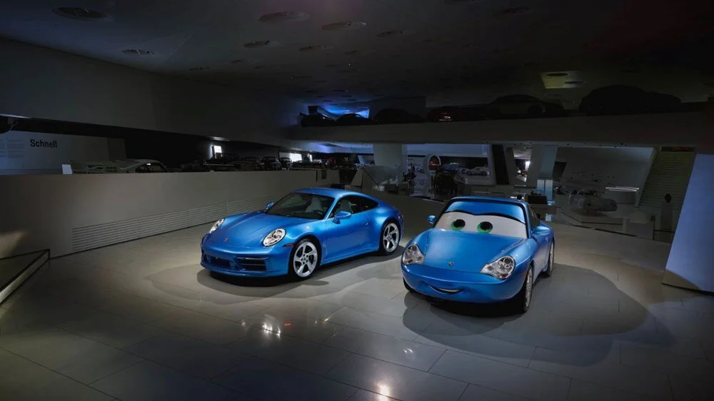 Porsche ve Pixar'dan ortak çalışma: 'Arabalar' filminin yıldızı gerçek oldu