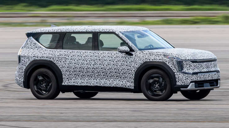 Kia EV9’un test görüntüleri yayınlandı