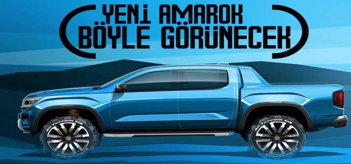 Yeni Volkswagen Amarok böyle görünecek