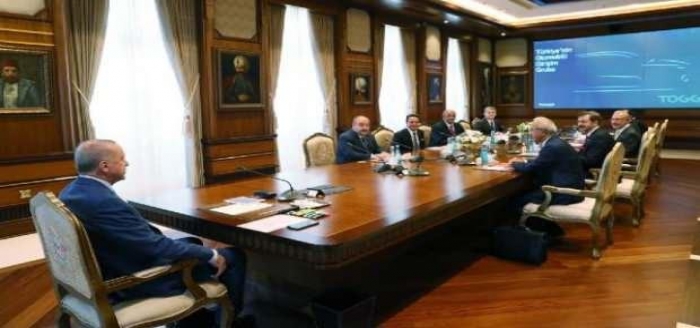 Erdoğan, TOGG Yönetim Kurulu üyelerini kabul etti