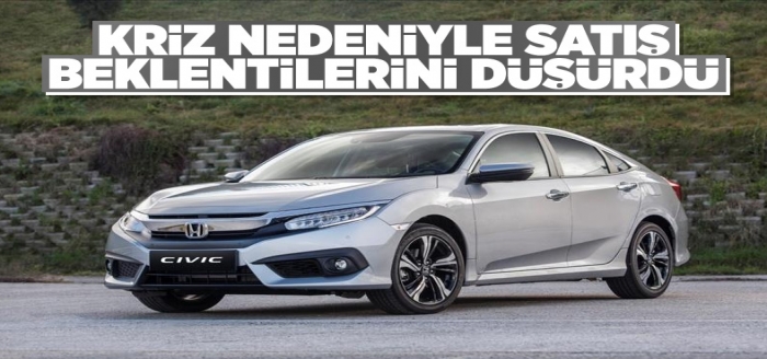 Honda, kâr ve satış beklentilerini düşürdü